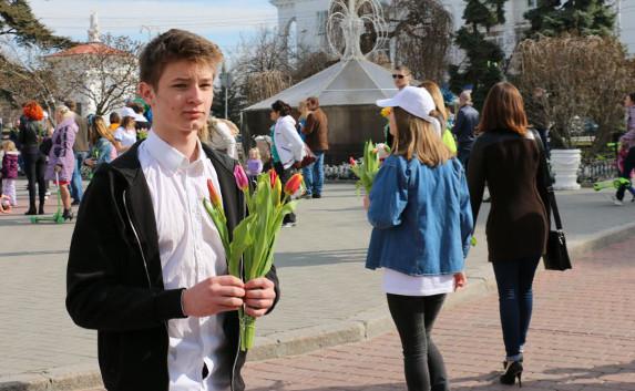 Как Севастополь отпраздновал 8 марта — фото, видео